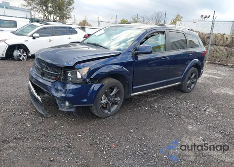 2019 Dodge Journey Crossroad Awd из США, поврежденный, VIN 3C4PDDGGXKT858627